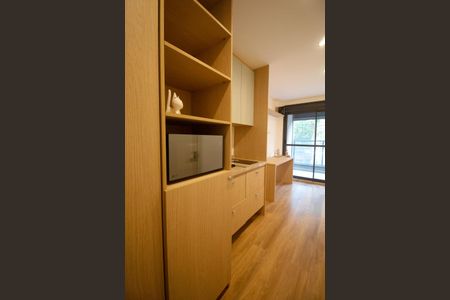 Studio para alugar com 33m², 1 quarto e sem vaga Studio para alugar com 33m², 1 quarto e sem vagaCozinha