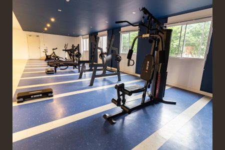 Apartamento à venda com 35m², 1 quarto e sem vaga Apartamento à venda com 35m², 1 quarto e sem vagaÁrea comum - Academia