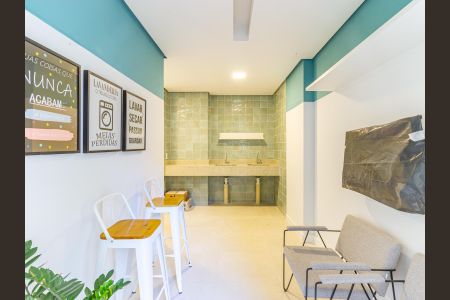 Apartamento à venda com 35m², 1 quarto e sem vaga Apartamento à venda com 35m², 1 quarto e sem vagaÁrea comum - Lavanderia