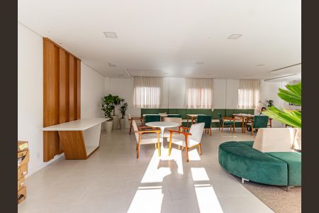 Apartamento à venda com 35m², 1 quarto e sem vaga Apartamento à venda com 35m², 1 quarto e sem vagaÁrea comum - Salão de festas