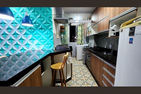 Apartamento à venda com 45m², 2 quartos e 1 vaga Apartamento à venda com 45m², 2 quartos e 1 vagaCozinha e Área de Serviço