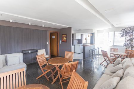 Apartamento à venda com 48m², 1 quarto e 1 vaga Apartamento à venda com 48m², 1 quarto e 1 vagaÁrea comum - Salão de festas