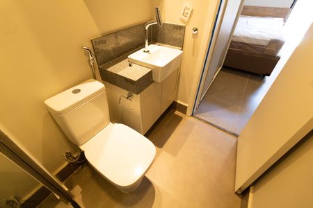 Studio para alugar com 17m², 1 quarto e sem vaga Studio para alugar com 17m², 1 quarto e sem vagaBANHEIRO