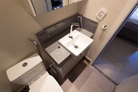 Studio para alugar com 17m², 1 quarto e sem vaga Studio para alugar com 17m², 1 quarto e sem vagaBANHEIRO