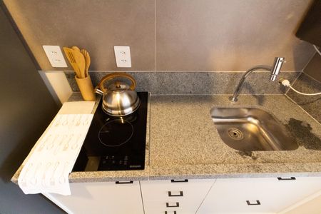 Studio para alugar com 17m², 1 quarto e sem vaga Studio para alugar com 17m², 1 quarto e sem vagaCOZINHA