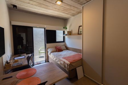 Studio para alugar com 17m², 1 quarto e sem vaga Studio para alugar com 17m², 1 quarto e sem vagaSala/Quarto