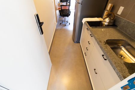 Studio para alugar com 17m², 1 quarto e sem vaga Studio para alugar com 17m², 1 quarto e sem vagaCOZINHA