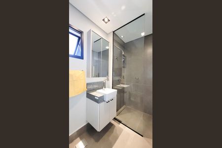 Studio para alugar com 17m², 1 quarto e sem vaga Studio para alugar com 17m², 1 quarto e sem vagaBanheiro Social