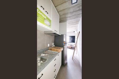 Studio para alugar com 17m², 1 quarto e sem vaga Studio para alugar com 17m², 1 quarto e sem vagaCozinha