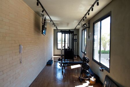 Studio à venda com 36m², 1 quarto e 1 vaga Studio à venda com 36m², 1 quarto e 1 vagaÁrea comum - Academia