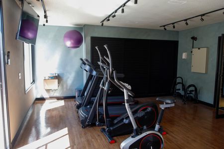 Studio à venda com 36m², 1 quarto e 1 vaga Studio à venda com 36m², 1 quarto e 1 vagaÁrea comum - Academia