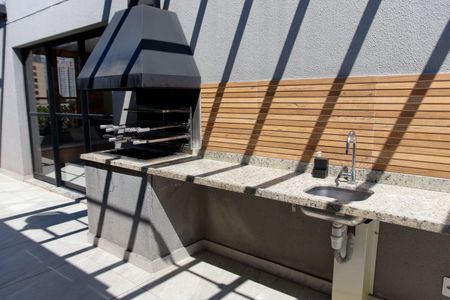 Studio à venda com 36m², 1 quarto e 1 vaga Studio à venda com 36m², 1 quarto e 1 vagaÁrea comum - Churrasqueira