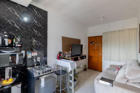 Apartamento à venda com 48m², 2 quartos e sem vaga Apartamento à venda com 48m², 2 quartos e sem vagaSala e Cozinha
