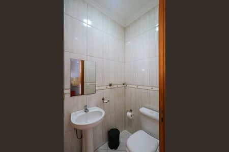 Casa à venda com 282m², 3 quartos e 4 vagas Casa à venda com 282m², 3 quartos e 4 vagasBanheiro da Área Gourmet