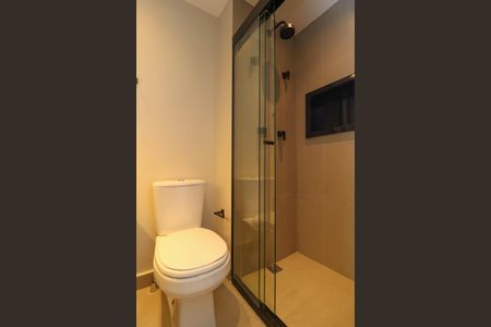 Studio para alugar com 25m², 1 quarto e sem vaga Studio para alugar com 25m², 1 quarto e sem vagaBanheiro