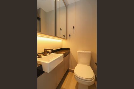 Studio para alugar com 25m², 1 quarto e sem vaga Studio para alugar com 25m², 1 quarto e sem vagaBanheiro