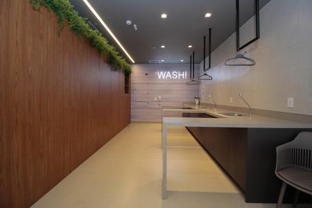 Studio para alugar com 25m², 1 quarto e sem vaga Studio para alugar com 25m², 1 quarto e sem vagaLavanderia