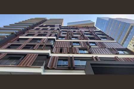 Studio para alugar com 25m², 1 quarto e sem vaga Studio para alugar com 25m², 1 quarto e sem vagaFachada