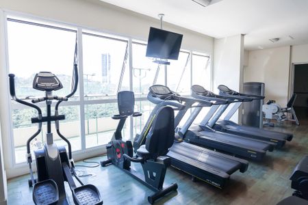 Apartamento para alugar com 137m², 2 quartos e 2 vagas Apartamento para alugar com 137m², 2 quartos e 2 vagasÁrea comum - Academia