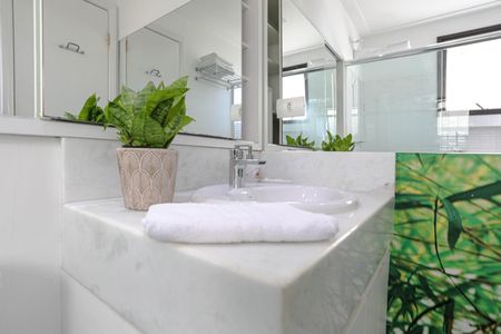 Apartamento para alugar com 66m², 2 quartos e 1 vaga Apartamento para alugar com 66m², 2 quartos e 1 vagaBanheiro