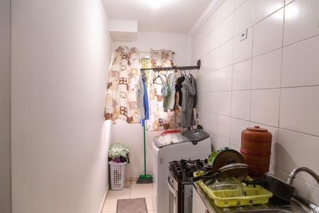 Apartamento para alugar com 50m², 2 quartos e sem vaga Apartamento para alugar com 50m², 2 quartos e sem vagaCozinha e Área de Serviço