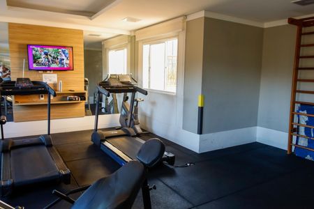 Apartamento à venda com 117m², 2 quartos e 2 vagas Apartamento à venda com 117m², 2 quartos e 2 vagasÁrea comum - Academia