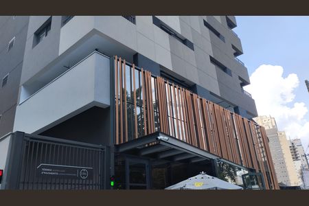 Studio para alugar com 25m², 1 quarto e sem vaga Studio para alugar com 25m², 1 quarto e sem vagaFachada