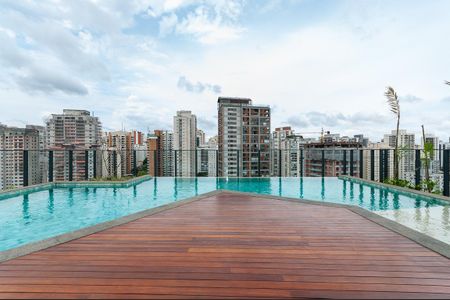 Studio para alugar com 25m², 1 quarto e sem vaga Studio para alugar com 25m², 1 quarto e sem vagaÁrea Comum - Piscina