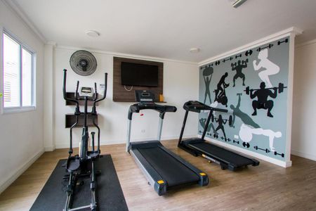 Apartamento à venda com 66m², 2 quartos e 1 vaga Apartamento à venda com 66m², 2 quartos e 1 vagaÁrea comum - Academia