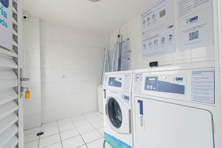 Studio para alugar com 44m², 1 quarto e sem vaga Studio para alugar com 44m², 1 quarto e sem vagaLavanderia