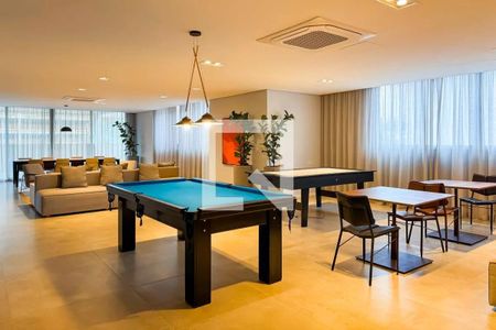 Studio à venda com 27m², 0 quarto e sem vaga Studio à venda com 27m², 0 quarto e sem vagaÁrea comum - Salão de jogos