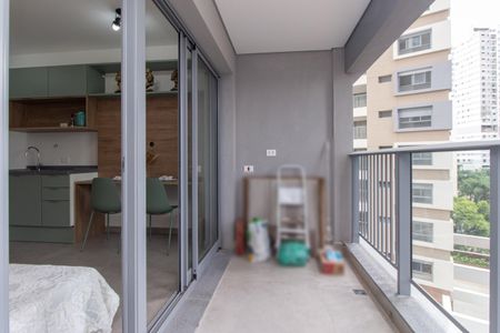 Studio à venda com 27m², 0 quarto e sem vaga Studio à venda com 27m², 0 quarto e sem vagaVaranda