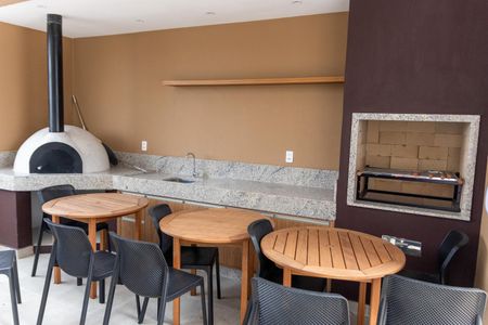 Studio à venda com 28m², 1 quarto e 1 vaga Studio à venda com 28m², 1 quarto e 1 vagaÁrea comum - Churrasqueira