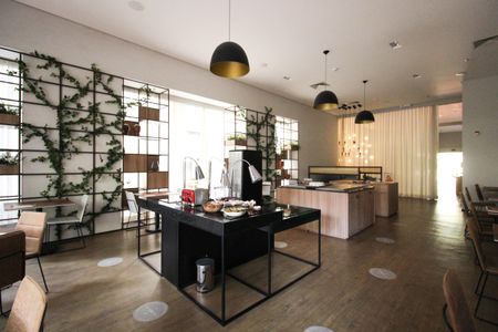 Apartamento para alugar com 35m², 1 quarto e 1 vaga Apartamento para alugar com 35m², 1 quarto e 1 vagaÁrea comum - Restaurante