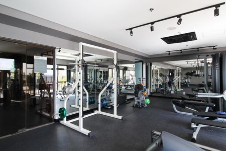 Apartamento para alugar com 35m², 1 quarto e 1 vaga Apartamento para alugar com 35m², 1 quarto e 1 vagaÁrea comum - Academia