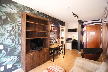 Apartamento para alugar com 35m², 1 quarto e 1 vaga Apartamento para alugar com 35m², 1 quarto e 1 vagaSala