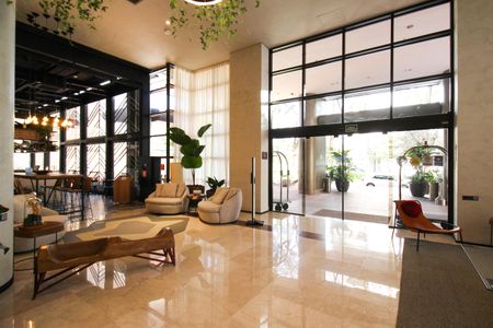 Apartamento para alugar com 35m², 1 quarto e 1 vaga Apartamento para alugar com 35m², 1 quarto e 1 vagaHall