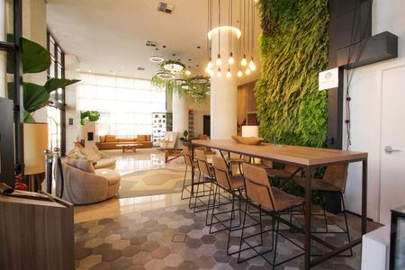 Apartamento para alugar com 35m², 1 quarto e 1 vaga Apartamento para alugar com 35m², 1 quarto e 1 vagaÁrea comum - Restaurante