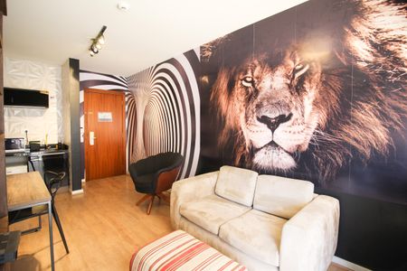 Apartamento para alugar com 35m², 1 quarto e 1 vaga Apartamento para alugar com 35m², 1 quarto e 1 vagaSala