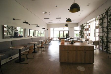 Apartamento para alugar com 35m², 1 quarto e 1 vaga Apartamento para alugar com 35m², 1 quarto e 1 vagaÁrea comum - Restaurante
