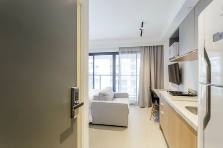 Studio para alugar com 26m², 1 quarto e sem vaga Studio para alugar com 26m², 1 quarto e sem vagaSala/Quarto