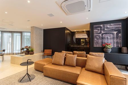 Studio para alugar com 26m², 1 quarto e sem vaga Studio para alugar com 26m², 1 quarto e sem vagaÁrea comum - Salão de festas