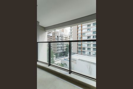 Studio para alugar com 26m², 1 quarto e sem vaga Studio para alugar com 26m², 1 quarto e sem vagaVaranda