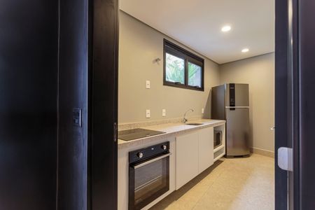 Studio para alugar com 26m², 1 quarto e sem vaga Studio para alugar com 26m², 1 quarto e sem vagaÁrea comum - Salão de festas