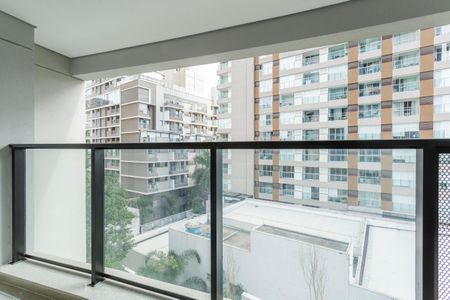 Studio para alugar com 26m², 1 quarto e sem vaga Studio para alugar com 26m², 1 quarto e sem vagaVaranda