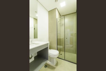 Studio para alugar com 26m², 1 quarto e sem vaga Studio para alugar com 26m², 1 quarto e sem vagaBanheiro