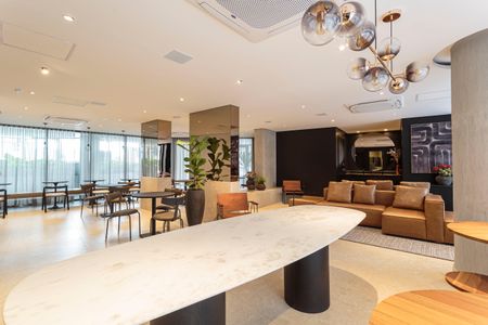 Studio para alugar com 26m², 1 quarto e sem vaga Studio para alugar com 26m², 1 quarto e sem vagaÁrea comum - Salão de festas