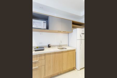 Studio para alugar com 26m², 1 quarto e sem vaga Studio para alugar com 26m², 1 quarto e sem vagaCozinha