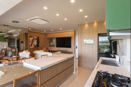 Apartamento à venda com 107m², 2 quartos e 2 vagas Apartamento à venda com 107m², 2 quartos e 2 vagasCozinha