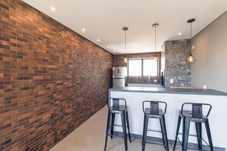 Studio para alugar com 22m², 1 quarto e sem vaga Studio para alugar com 22m², 1 quarto e sem vagaÁrea comum - Churrasqueira